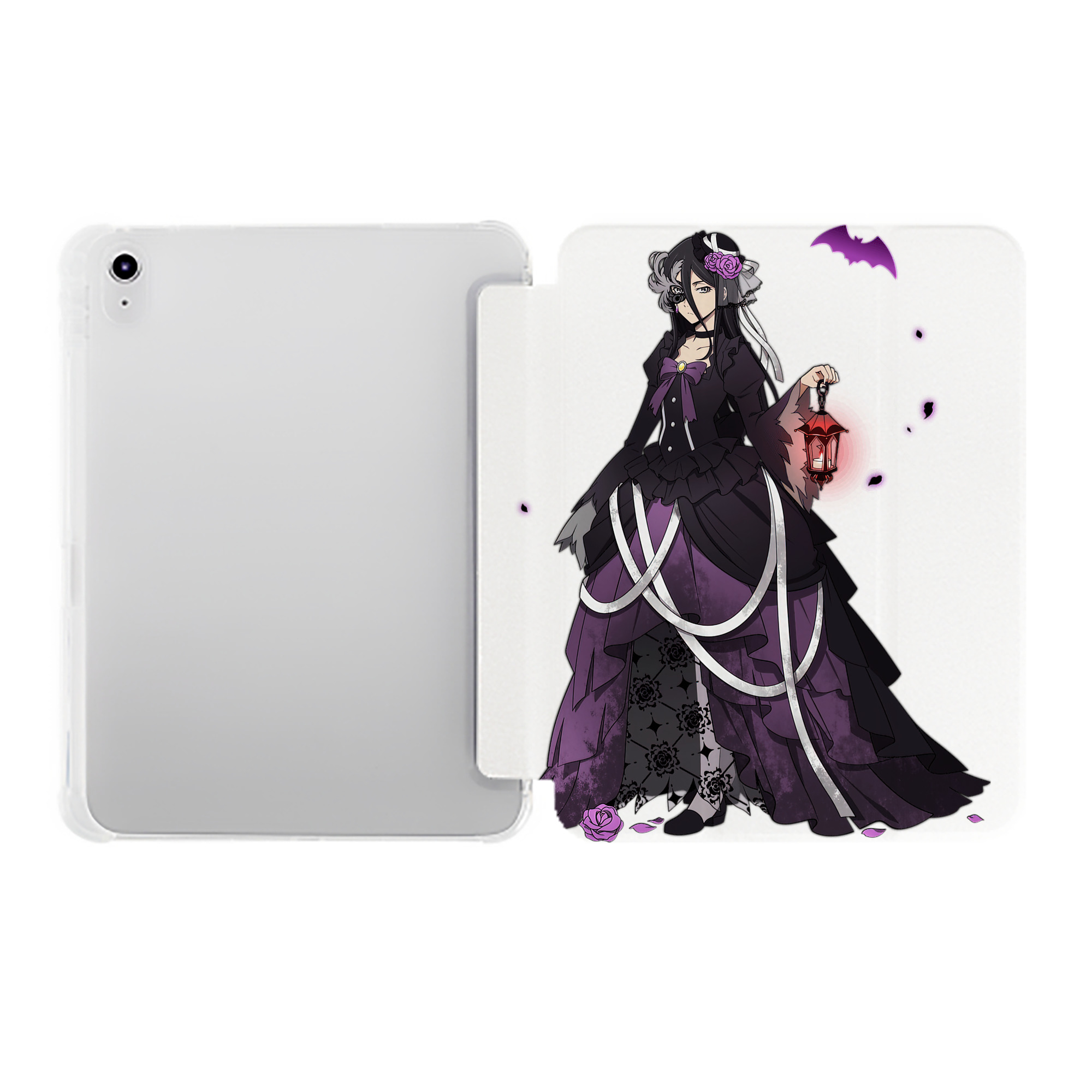 （画像用） 文豪ストレイドッグス Bungo Stray Dogs IPad ケース ペン収納付き 三つ折りスタンド PUレザー×シリコン 対応機種9.5/10.5/10.9インチ